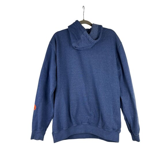 Carhartt Men's Large Hoodie Original Fit Sweatshirt Pullover Blue - Picture 2 of 5